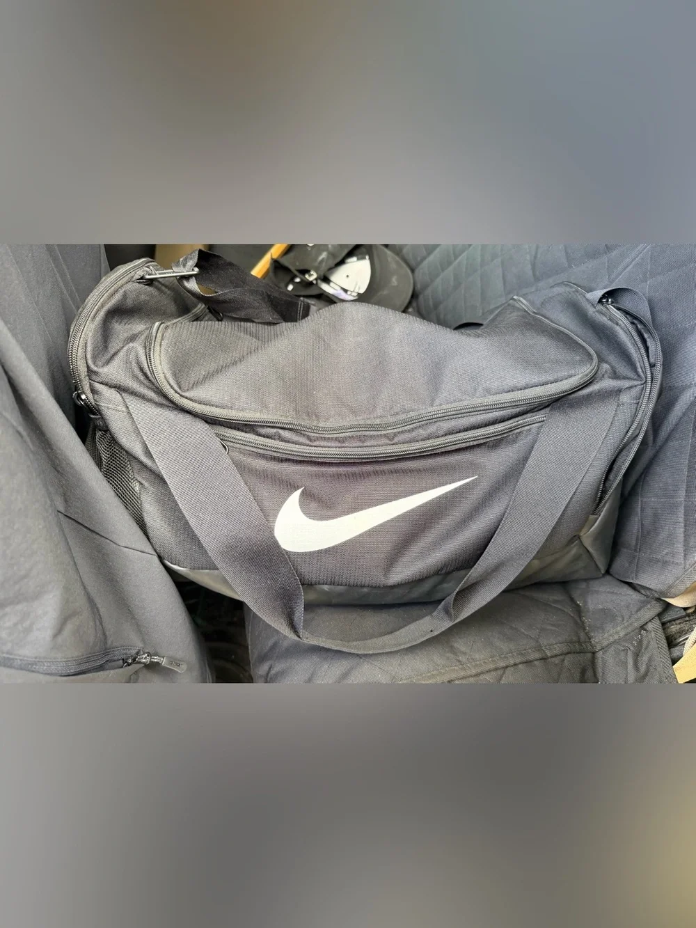 Nike Brasilia LARGE Duffle Bag Color BLACK 28” Length